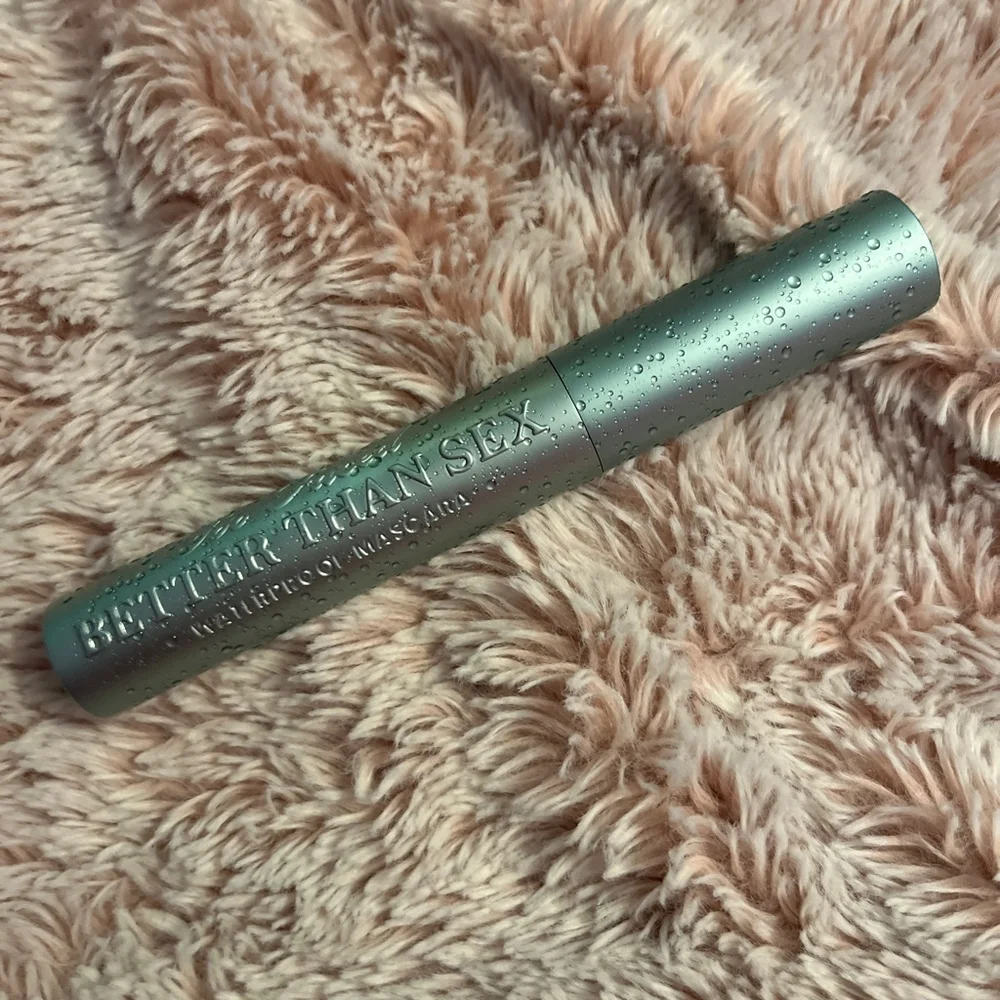 Women's Too Faced Better Than Sex Waterproof Mascara Full Size Teal BLACK